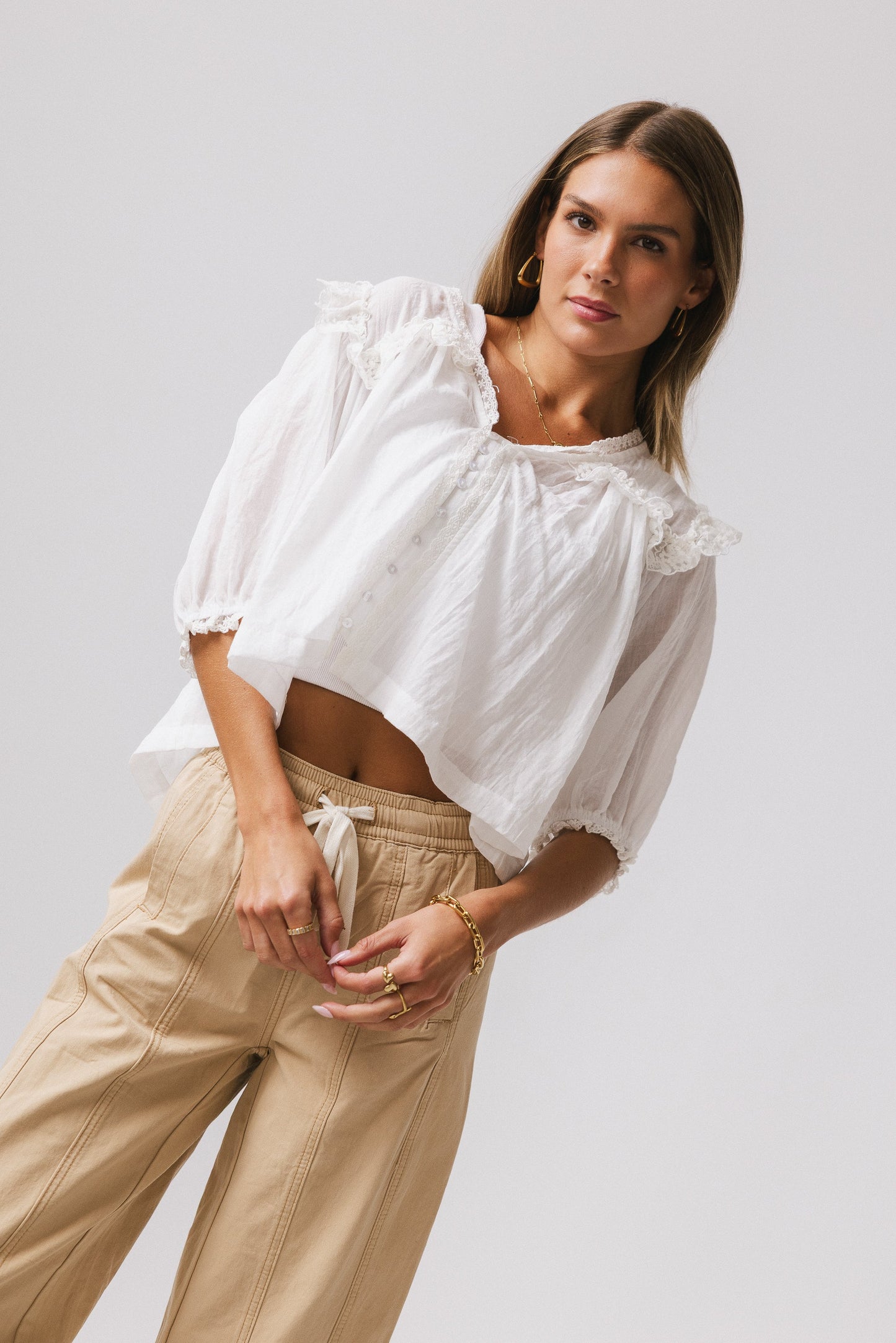 Diana Sheer Blouse - FINAL SALE