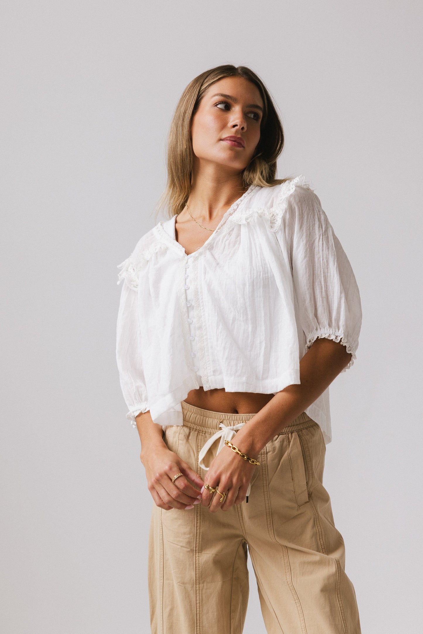 Diana Sheer Blouse - FINAL SALE