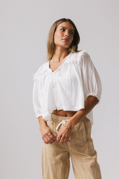 Diana Sheer Blouse - FINAL SALE