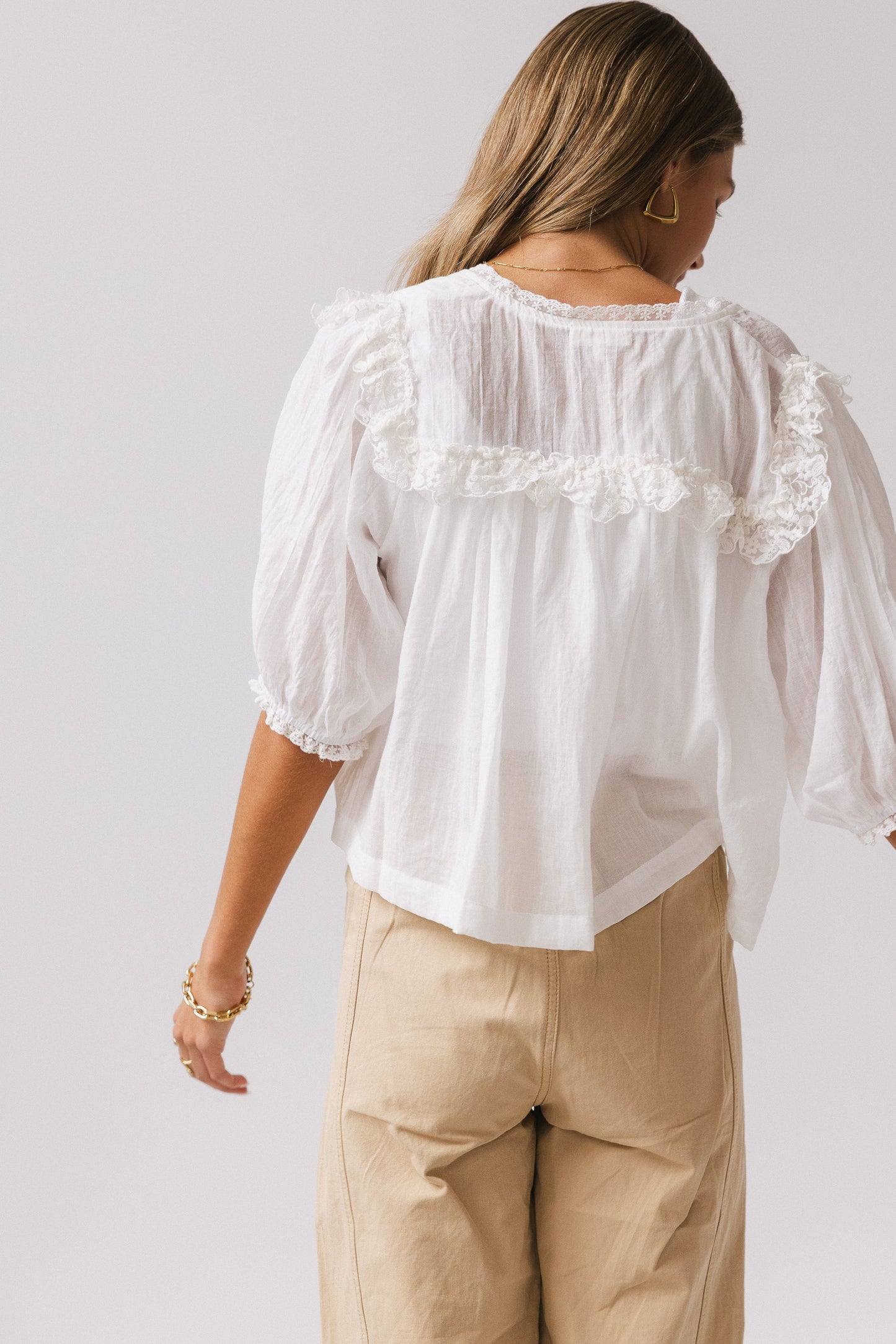Diana Sheer Blouse - FINAL SALE