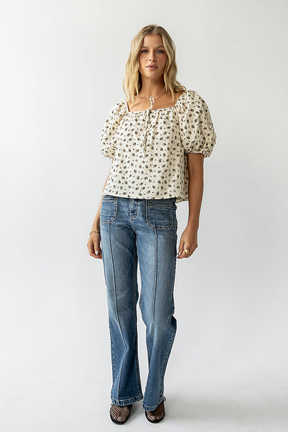 Bianca Floral Blouse - FINAL SALE