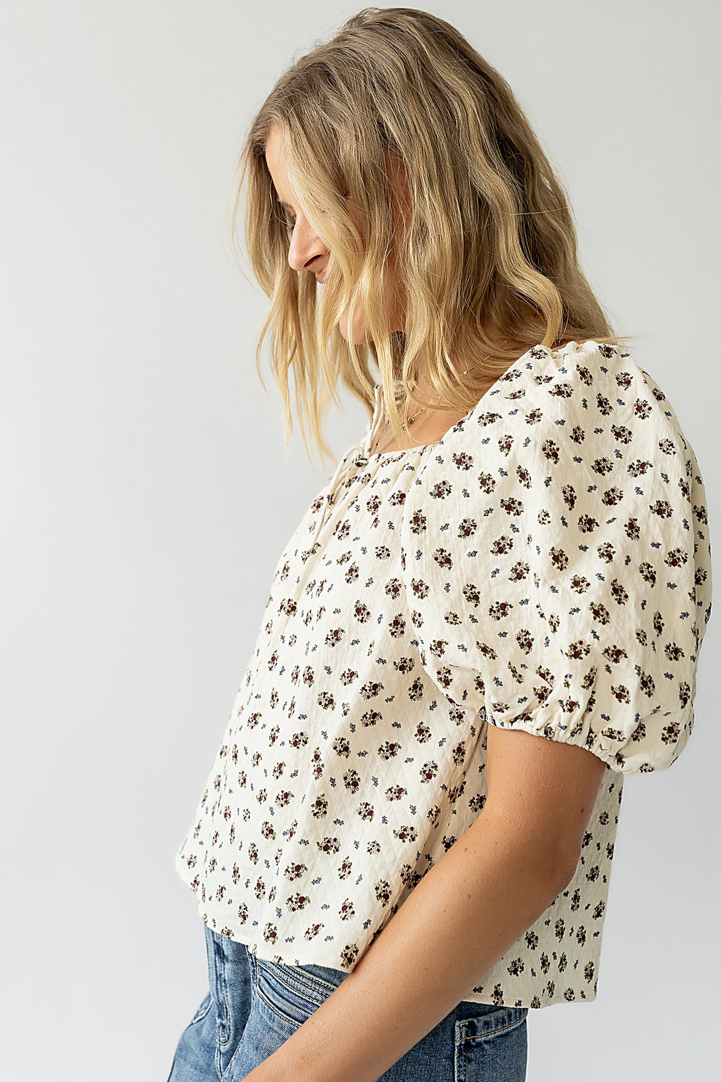 Bianca Floral Blouse - FINAL SALE