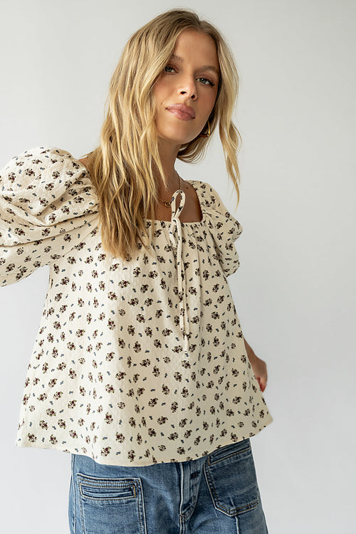Bianca Floral Blouse - FINAL SALE