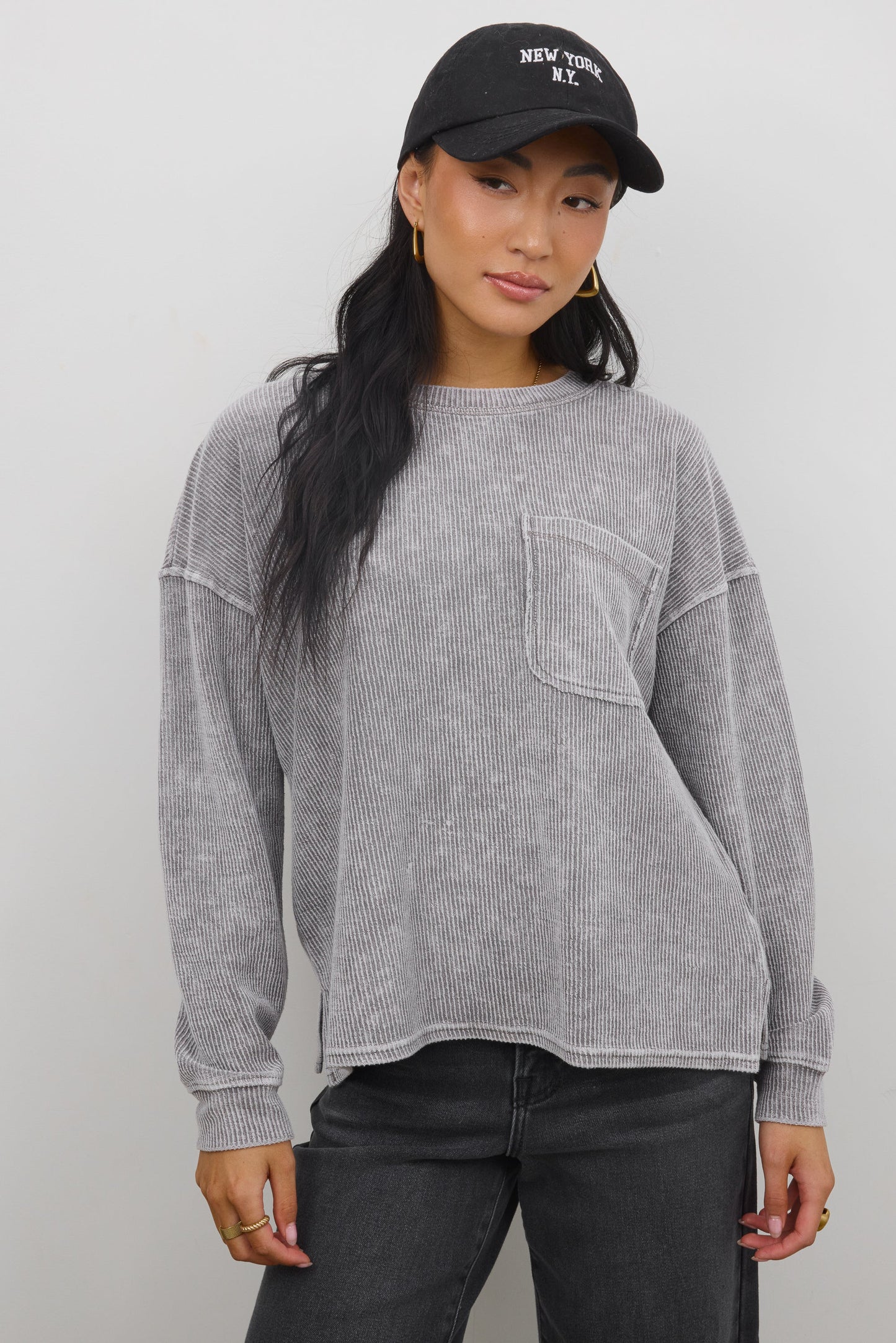 Ellie Oversized Knit Top - FINAL SALE
