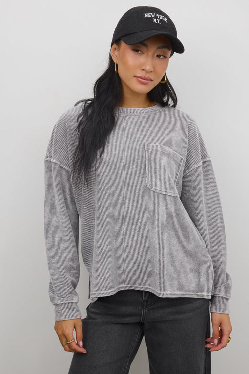 Ellie Oversized Knit Top - FINAL SALE