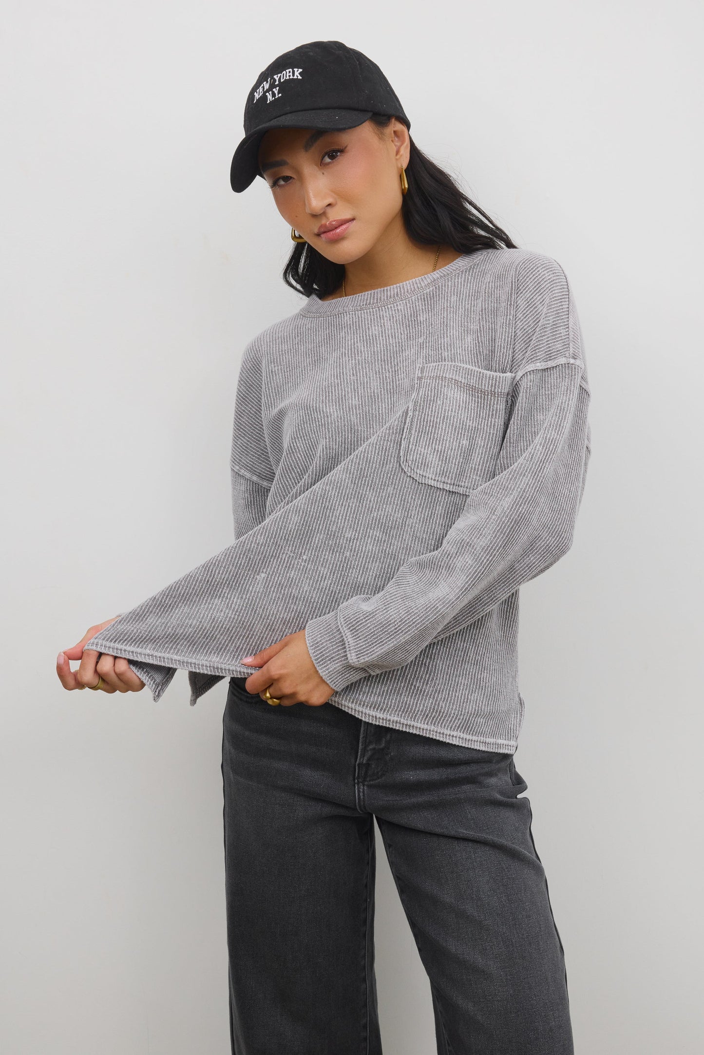 Ellie Oversized Knit Top - FINAL SALE