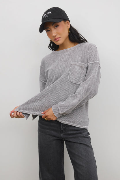 Ellie Oversized Knit Top - FINAL SALE