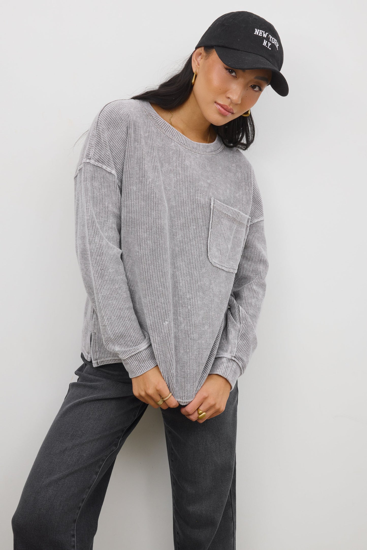 Ellie Oversized Knit Top - FINAL SALE