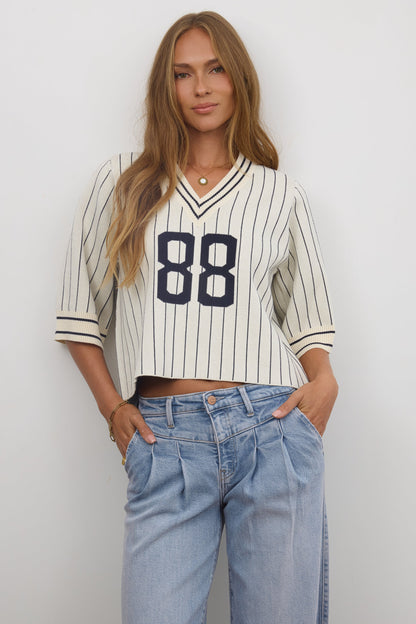 First Base Oversized Sweater - FINAL SALE