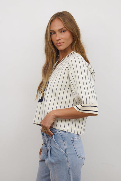 First Base Oversized Sweater - FINAL SALE
