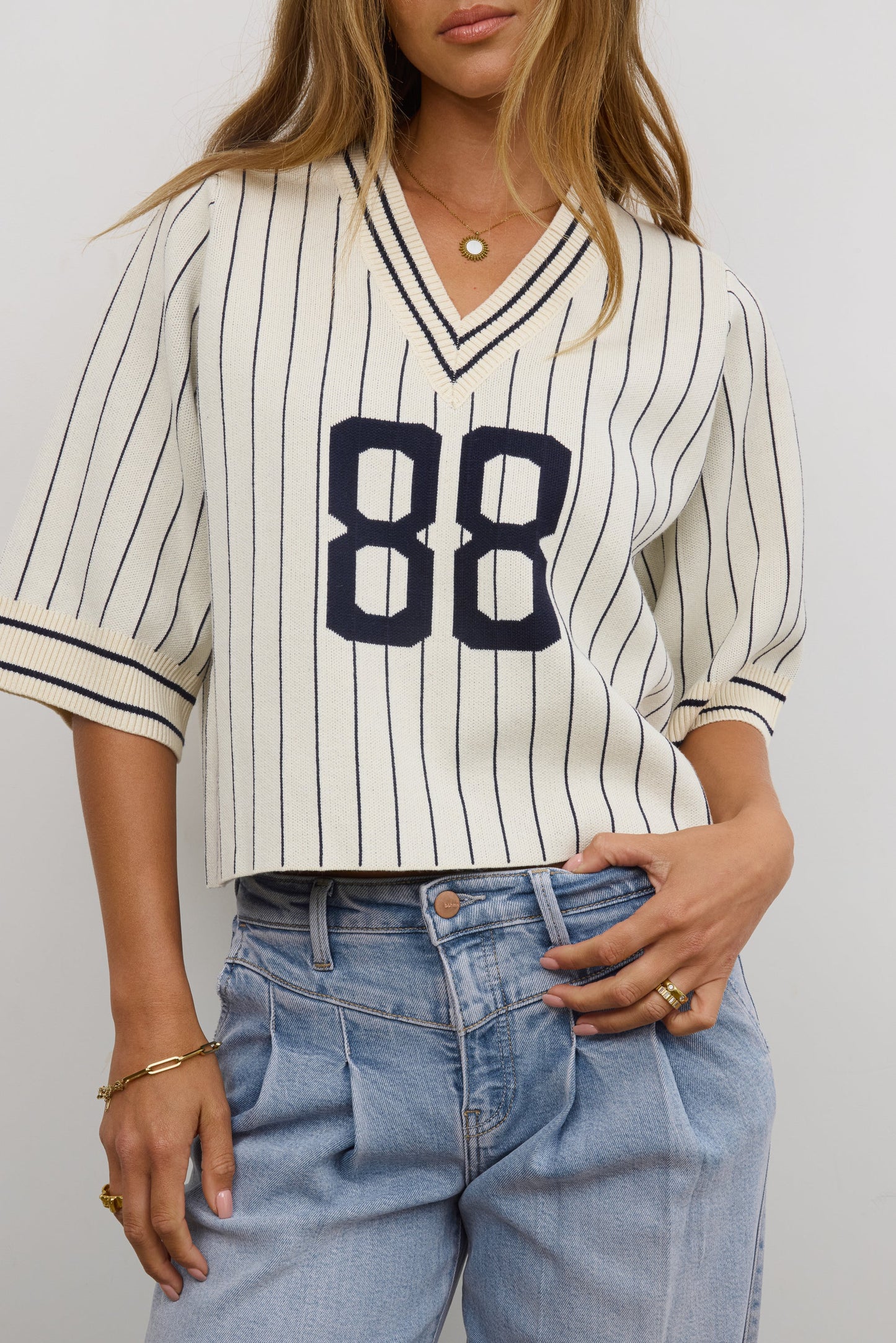 First Base Oversized Sweater - FINAL SALE