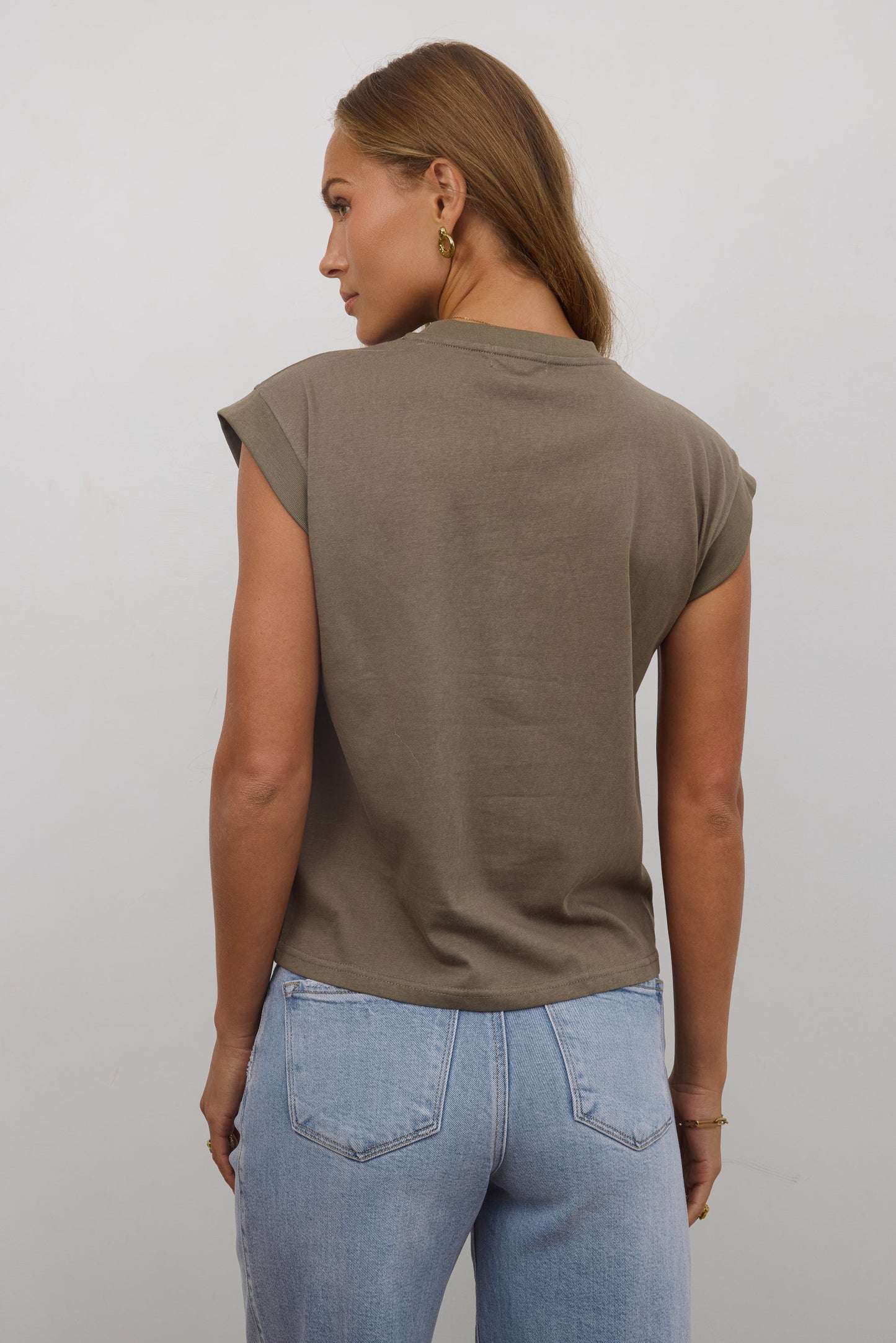 Arlo Top in Olive - FINAL SALE