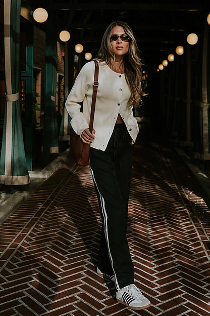 Debbie Ribbed Sweater in Ivory - FINAL SALE