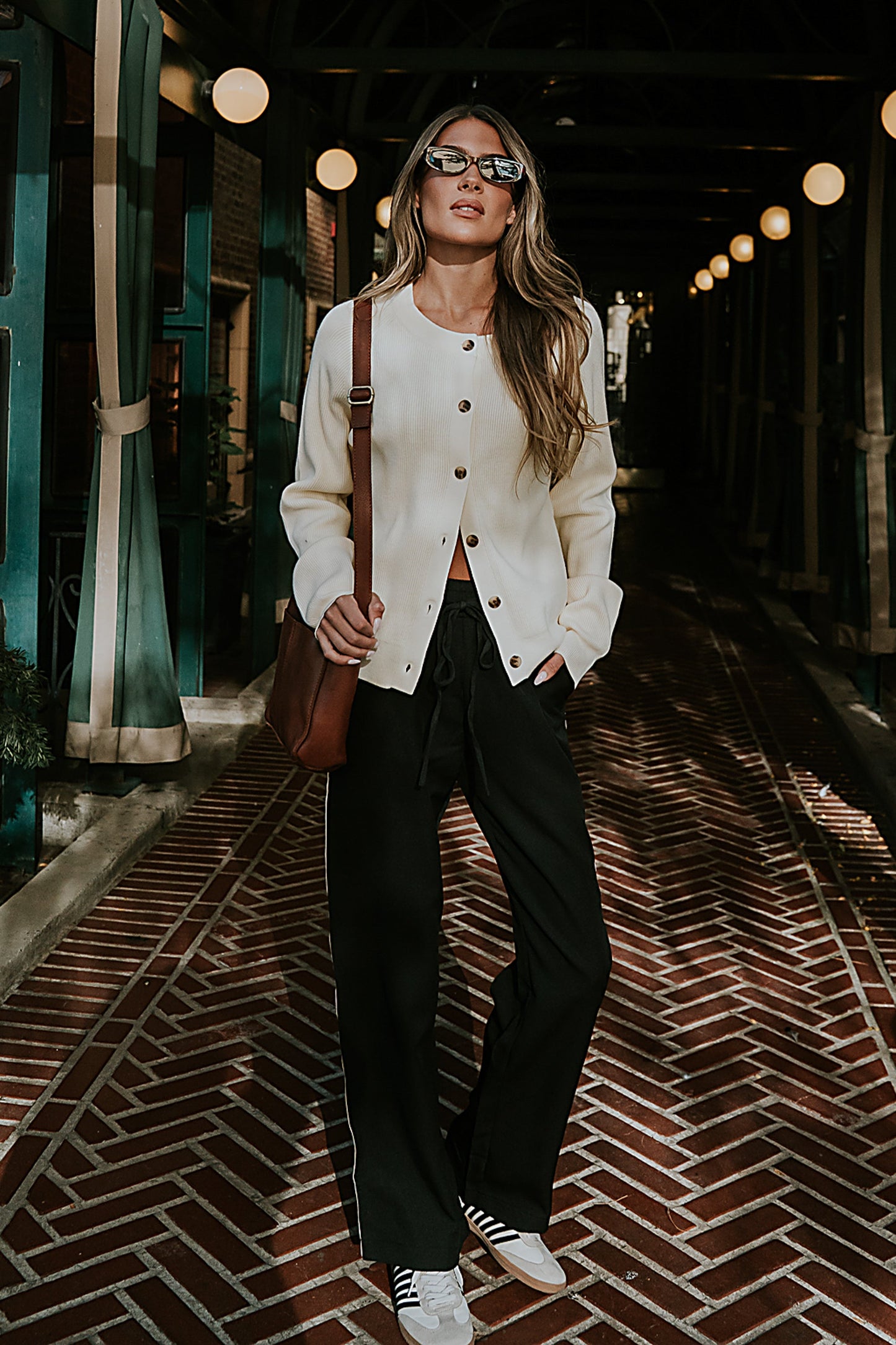 Debbie Ribbed Sweater in Ivory - FINAL SALE