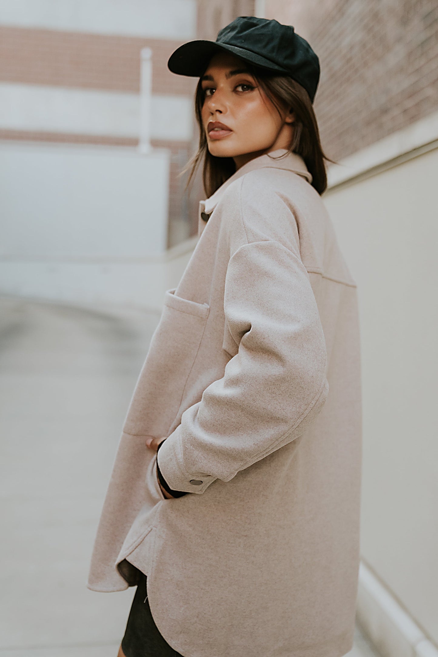 Bennie Oversized Shacket - FINAL SALE