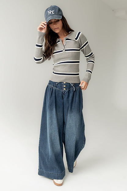Franny Striped Top - FINAL SALE