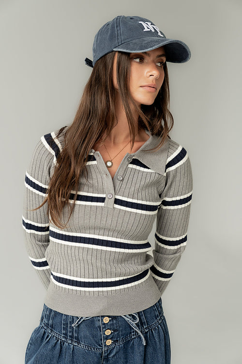 Franny Striped Top - FINAL SALE