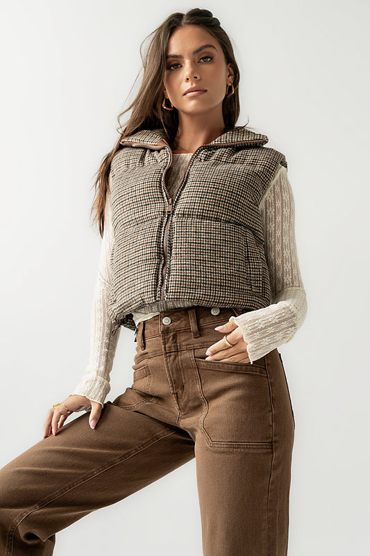 Brielle Puffer Vest in Black - FINAL SALE