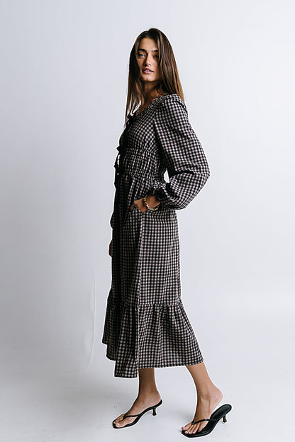 Anista Anne Maxi Dress in Black