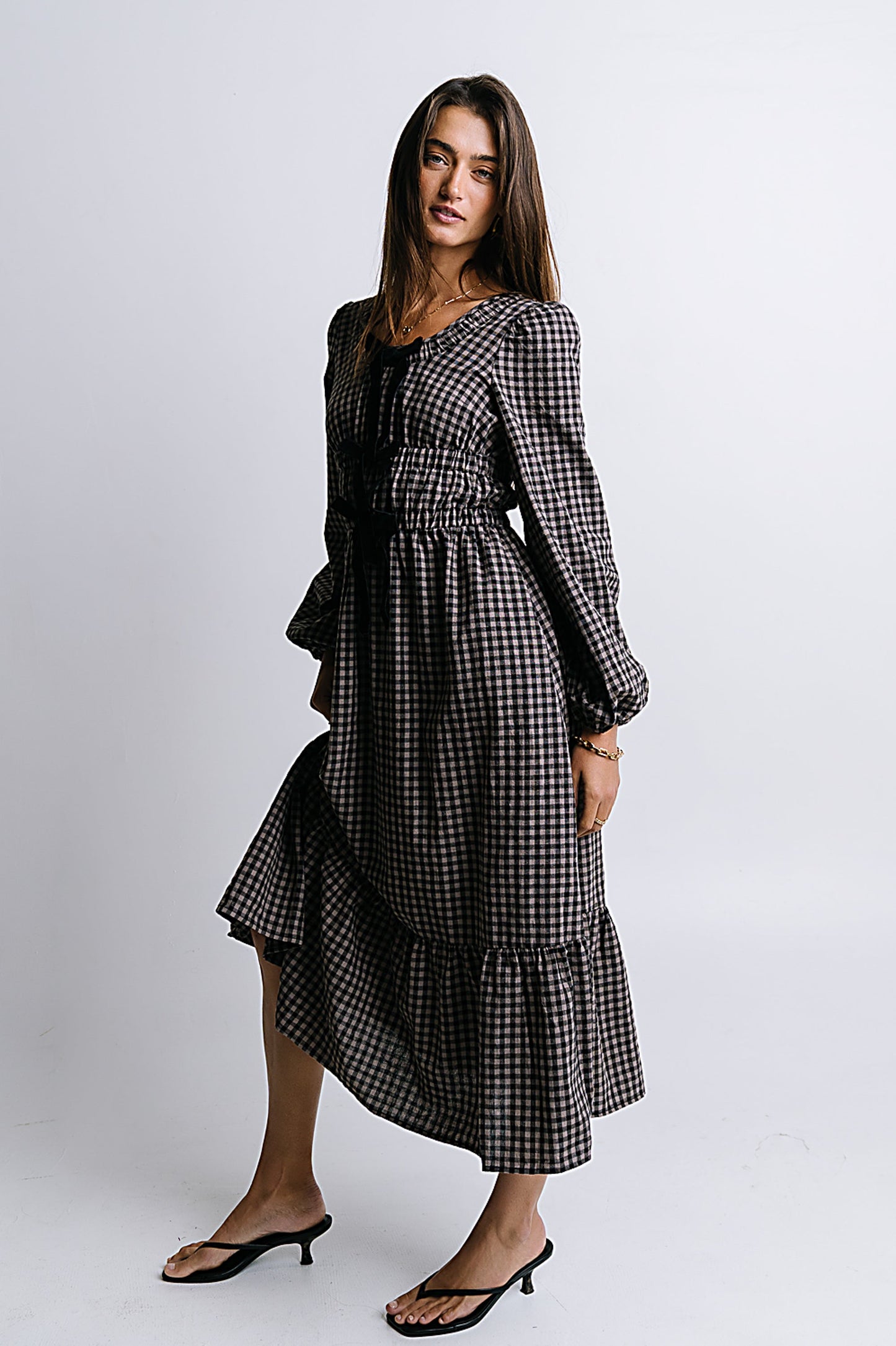 Anista Anne Maxi Dress in Black