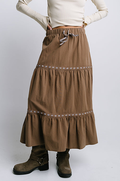 Anika Tiered Maxi Skirt - FINAL SALE