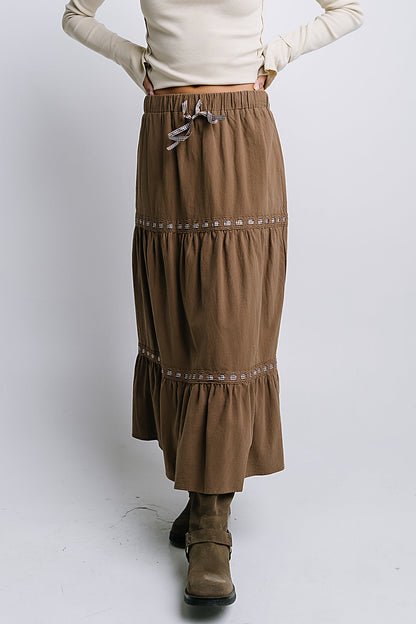 Anika Tiered Maxi Skirt - FINAL SALE