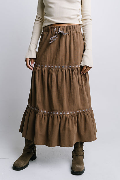 Anika Tiered Maxi Skirt - FINAL SALE