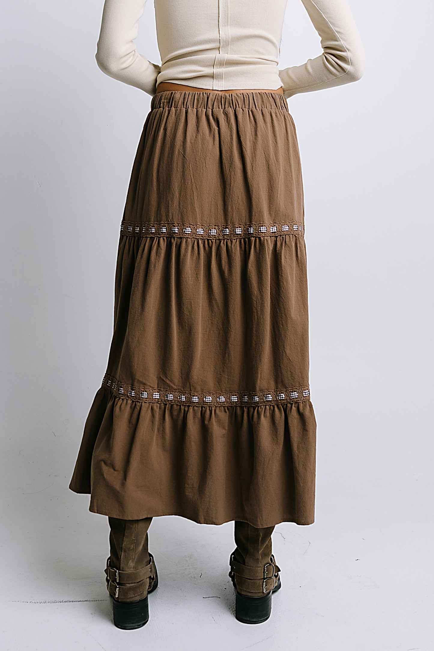 Anika Tiered Maxi Skirt - FINAL SALE