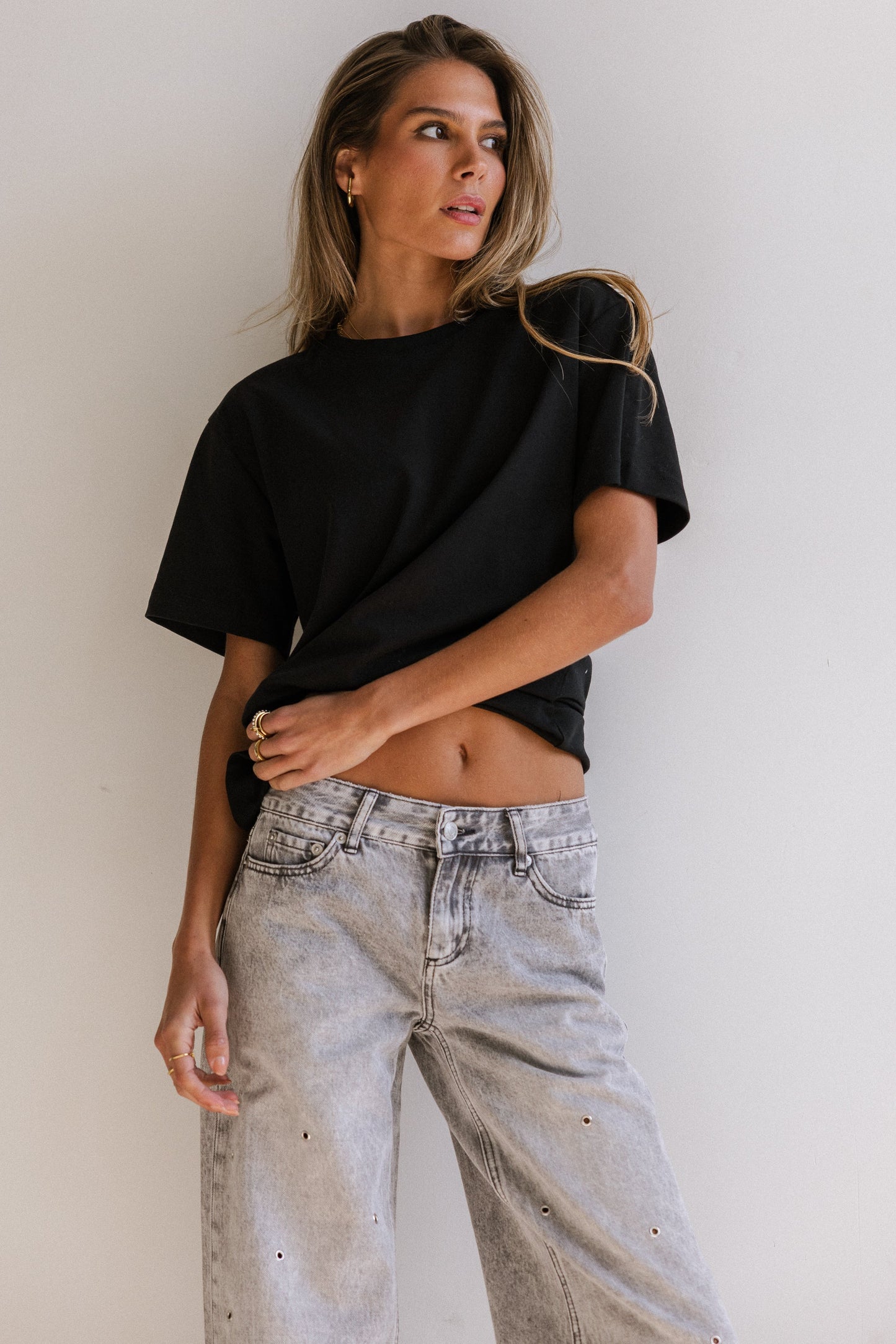 Chance Tee in Black - FINAL SALE