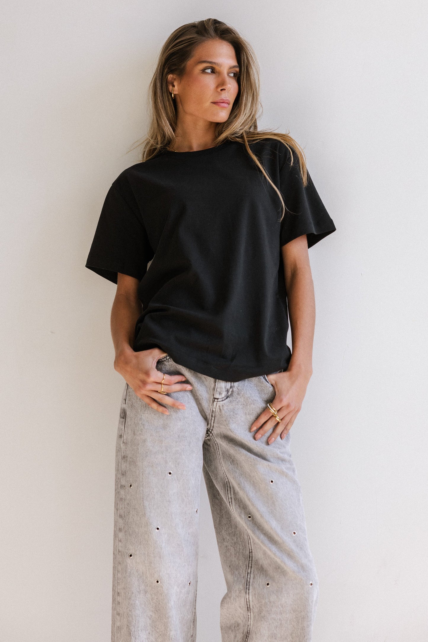 Chance Tee in Black - FINAL SALE