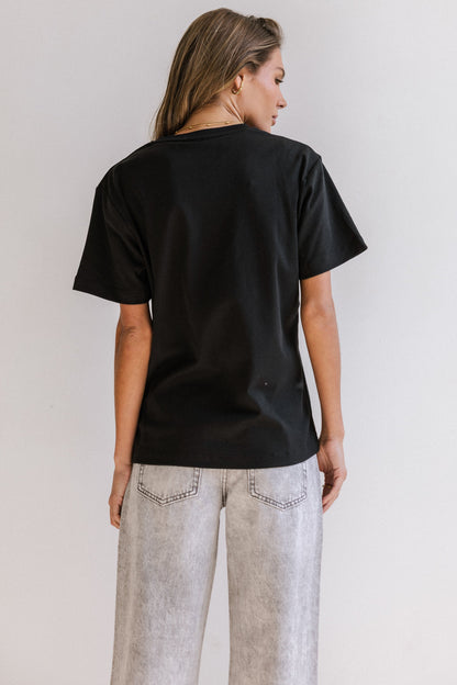 Chance Tee in Black - FINAL SALE