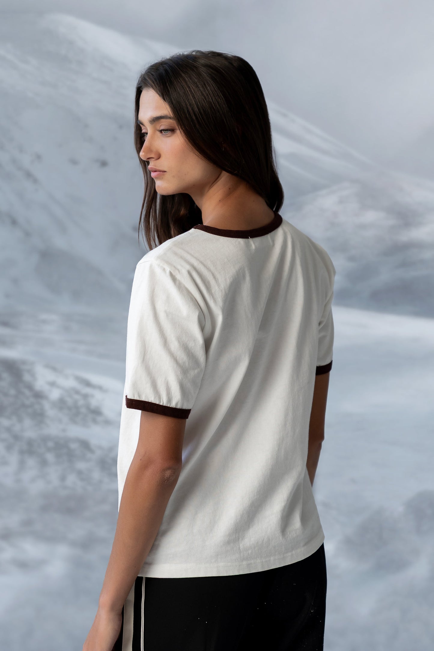 Bonjour Knit Top in Brown - FINAL SALE