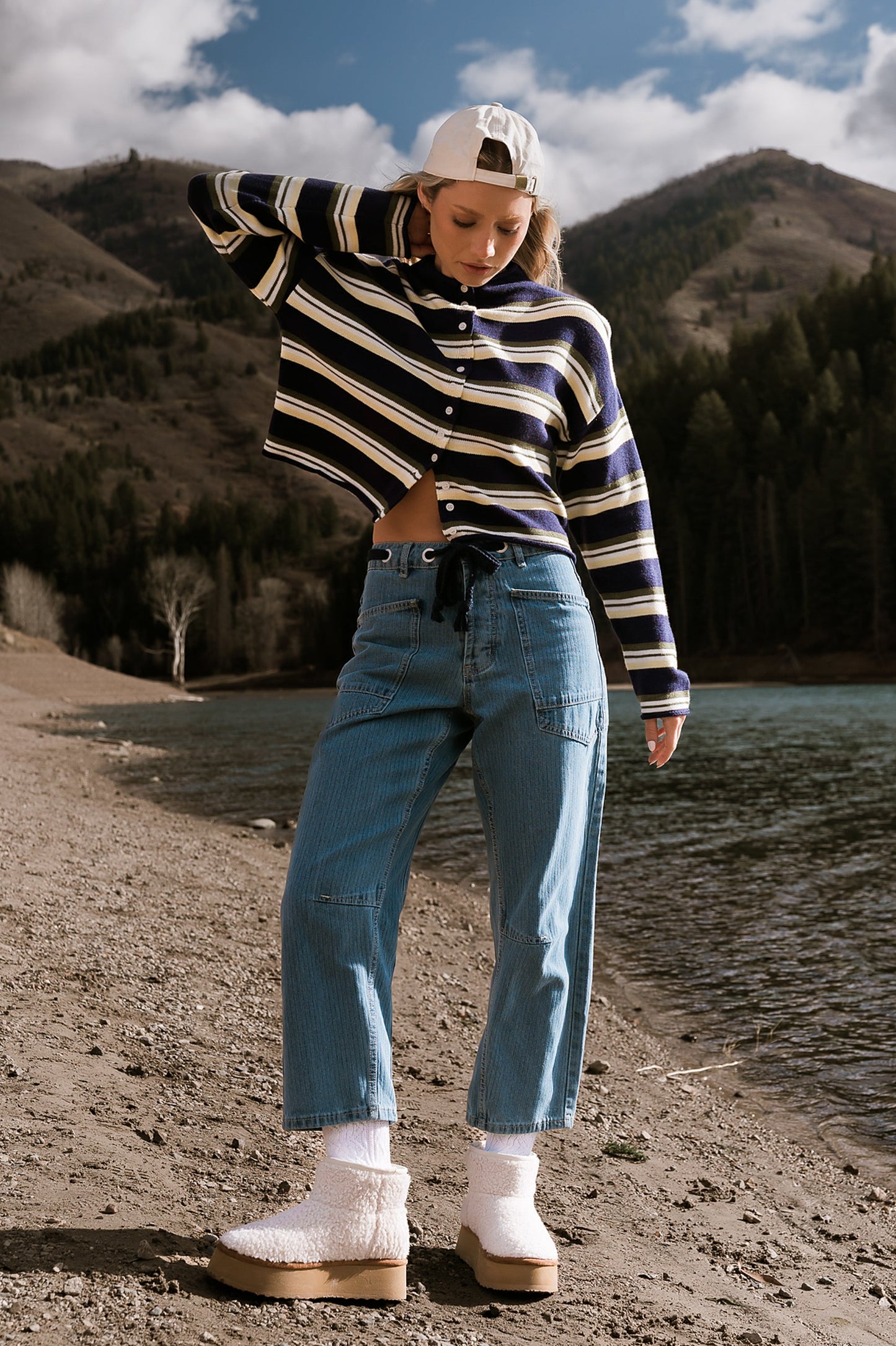 Baylor Striped Cardigan - FINAL SALE