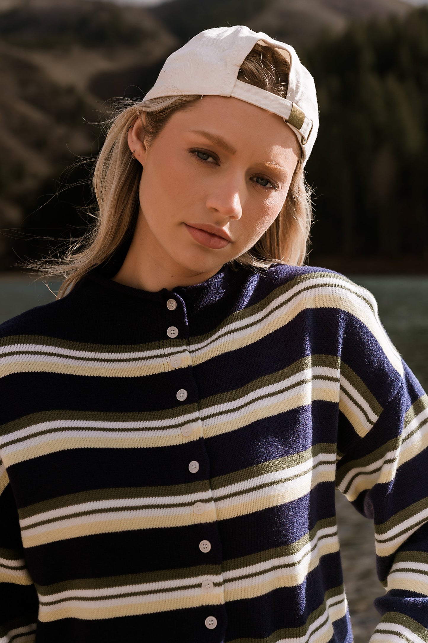 Baylor Striped Cardigan - FINAL SALE