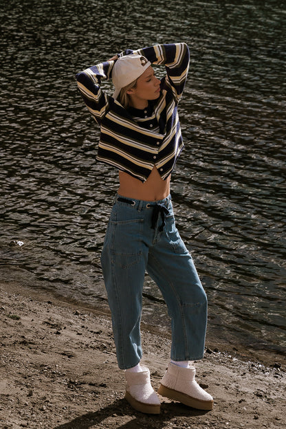 Baylor Striped Cardigan - FINAL SALE