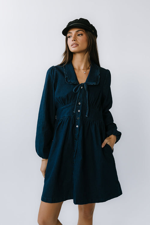 Baker Denim Mini Dress - FINAL SALE