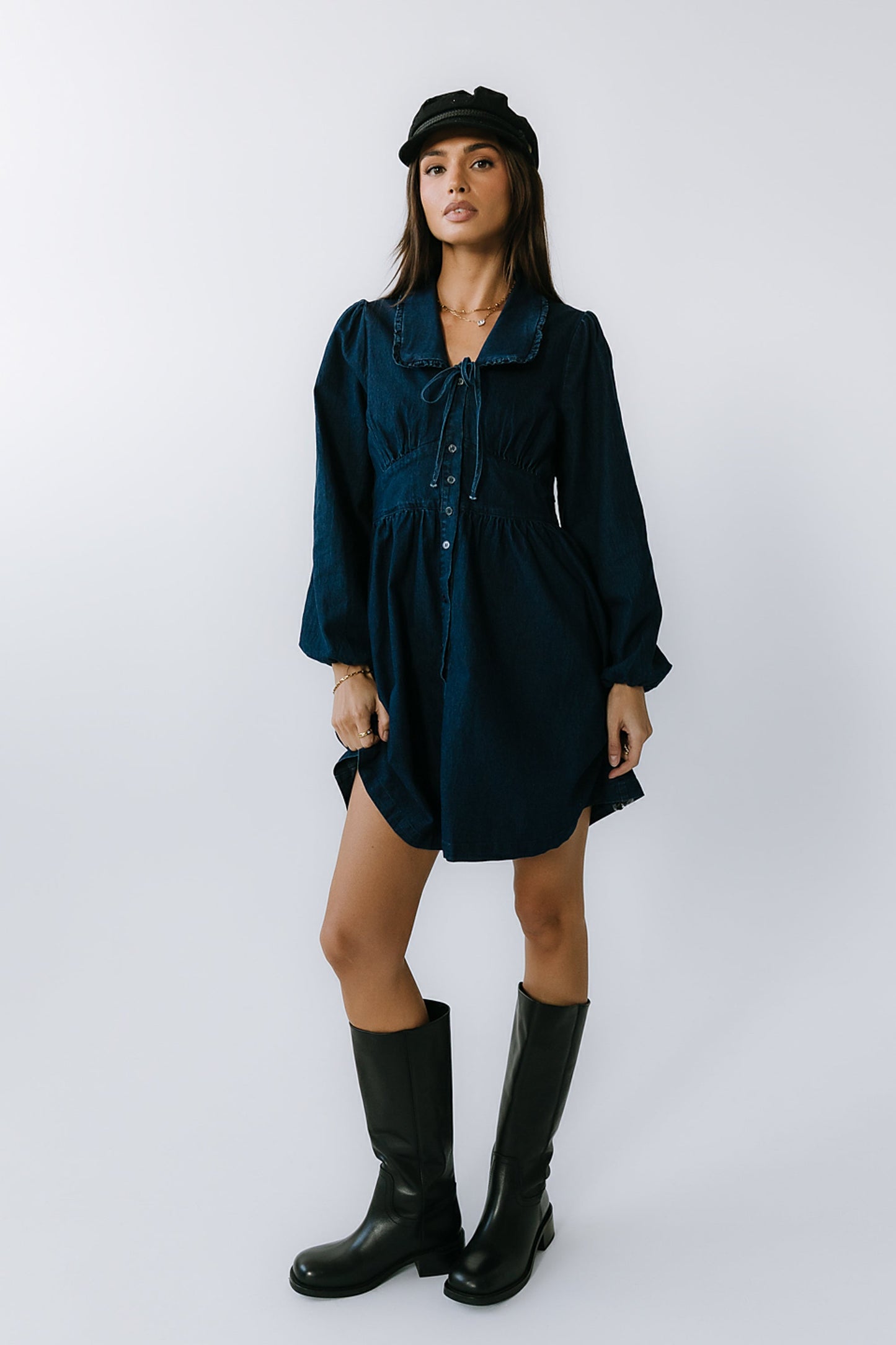 Baker Denim Mini Dress - FINAL SALE