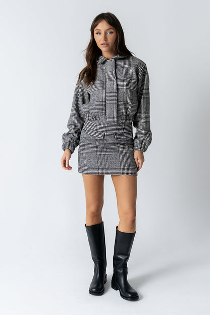 Finley Tweed Jacket in Black