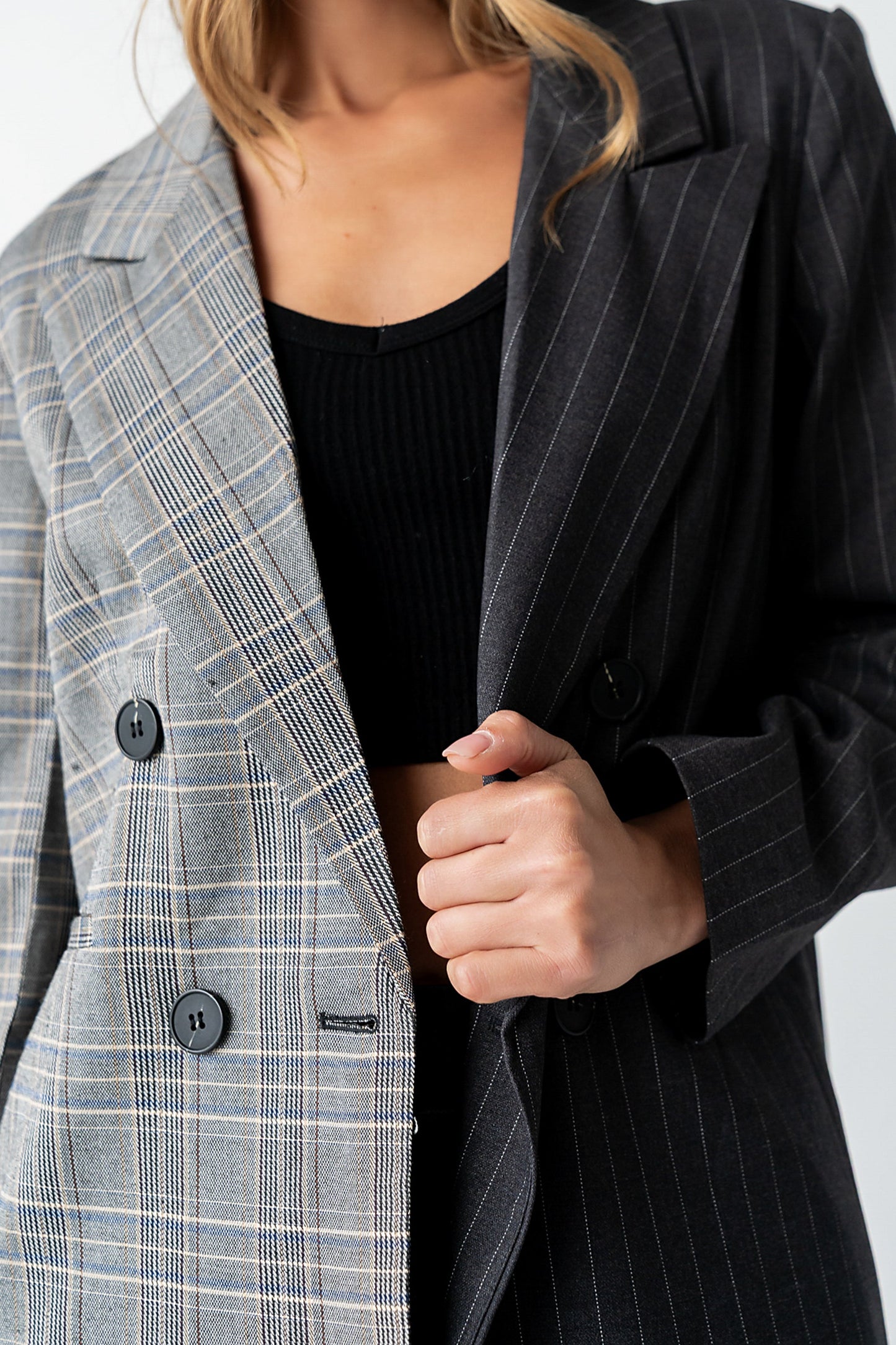 Bianca Contrast Blazer - FINAL SALE