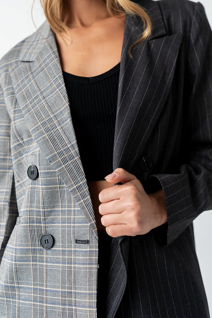 Bianca Contrast Blazer - FINAL SALE