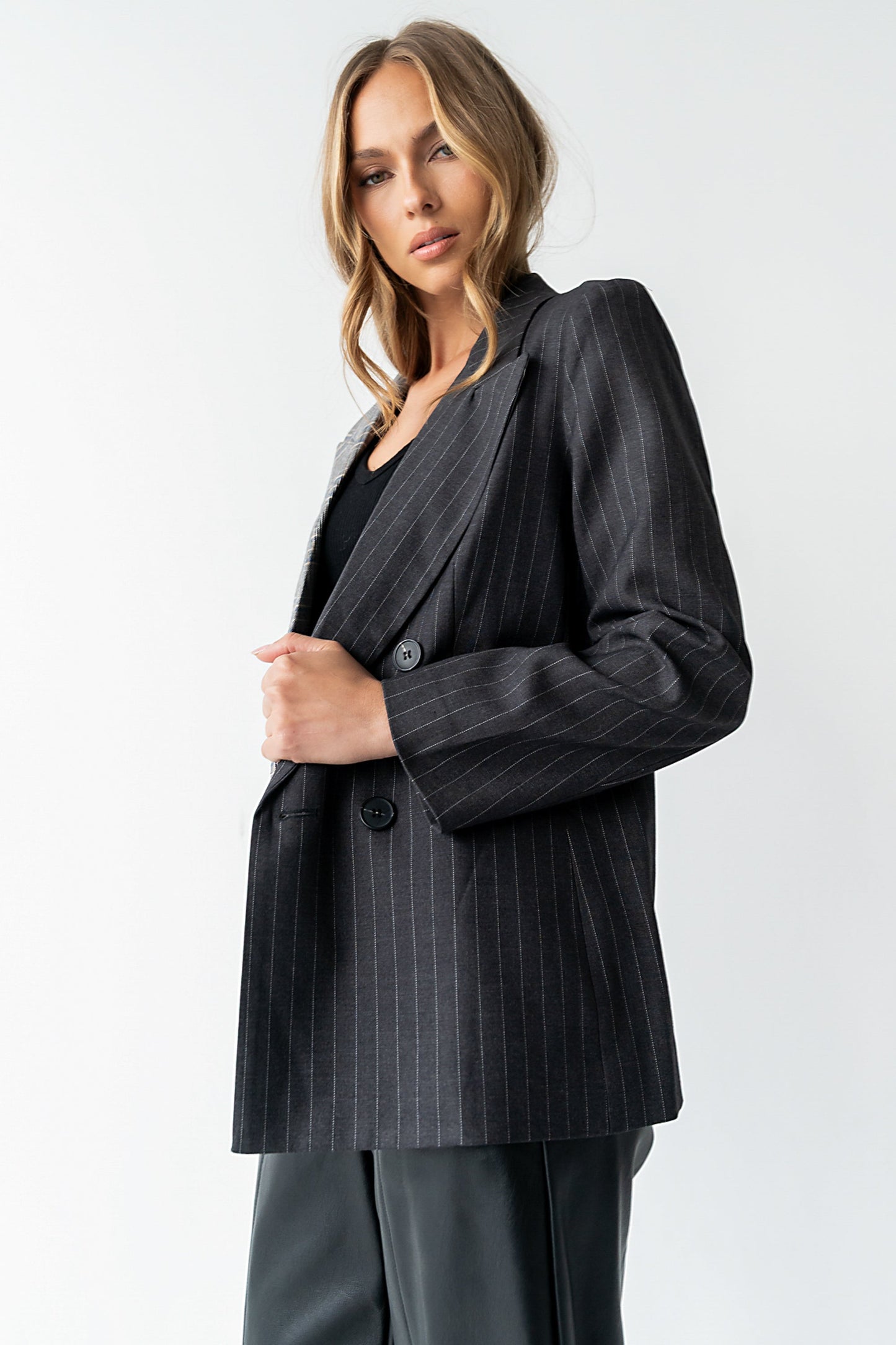 Bianca Contrast Blazer - FINAL SALE
