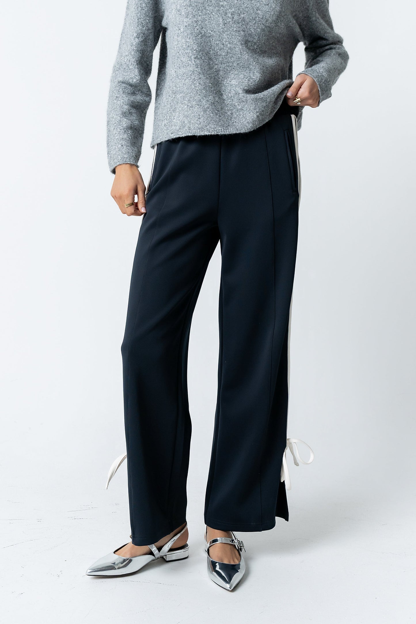 Astrid Track Pants in Navy - FINAL SALE