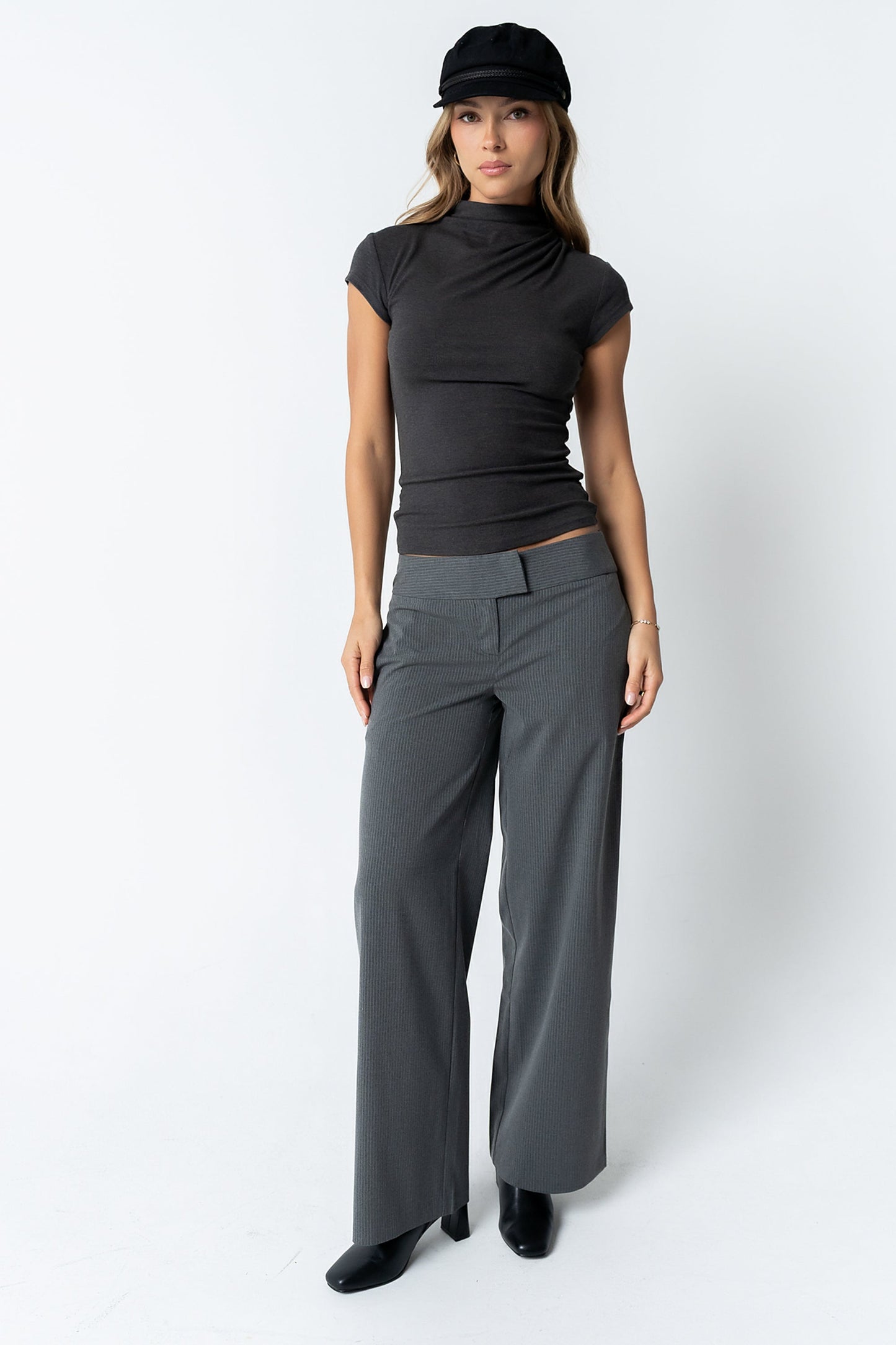 Gianna Pinstripe Trouser