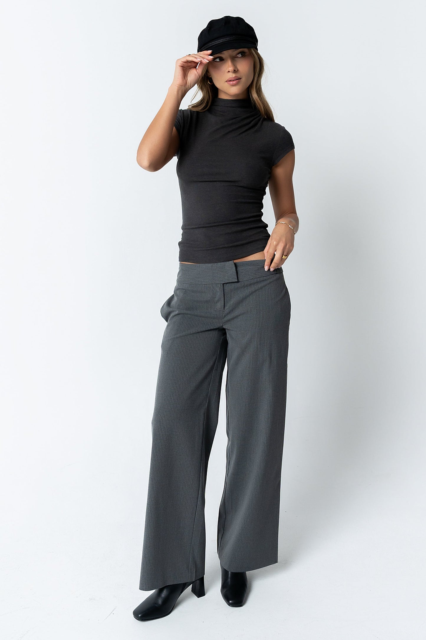 Gianna Pinstripe Trouser