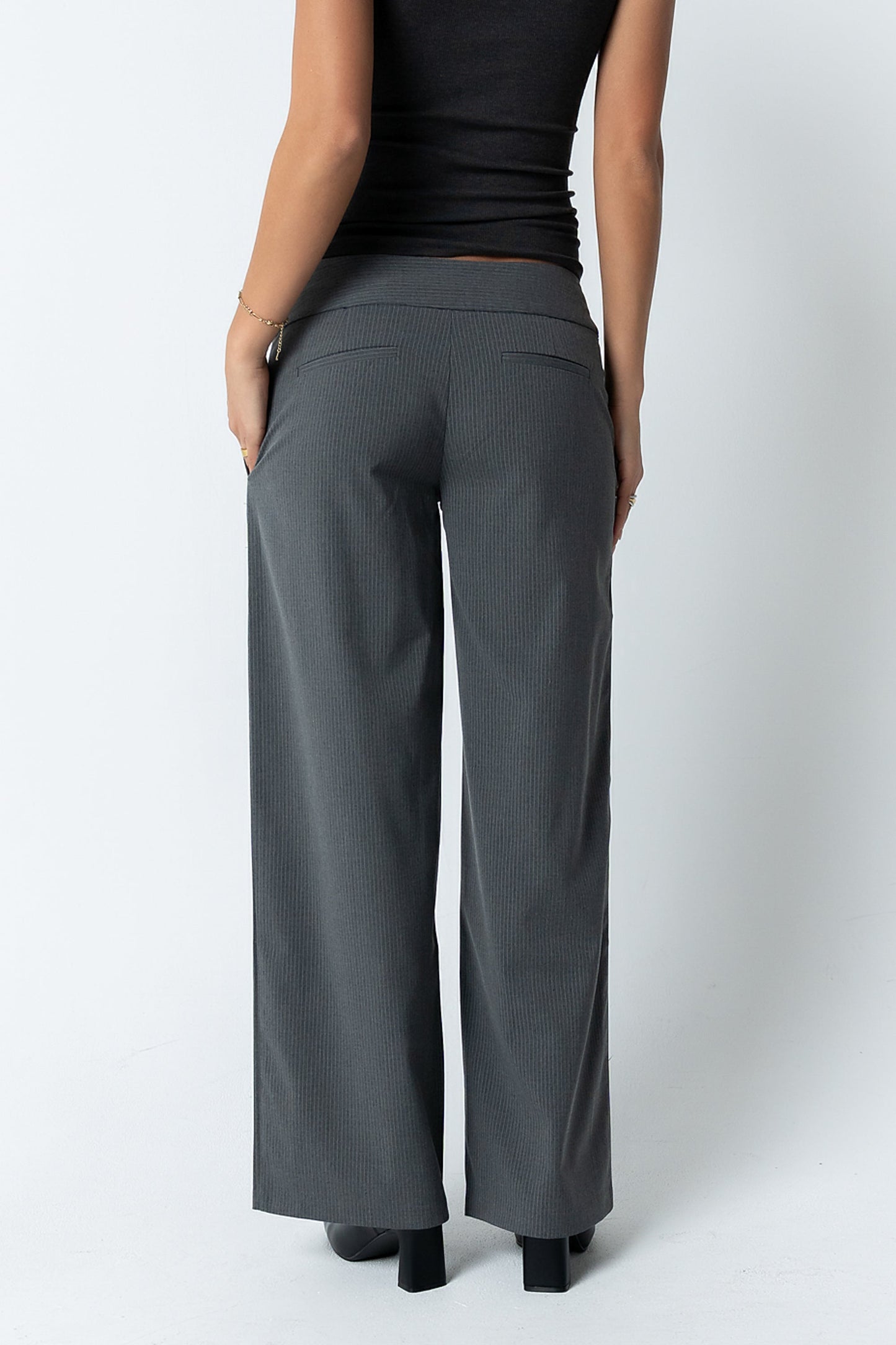 Gianna Pinstripe Trouser