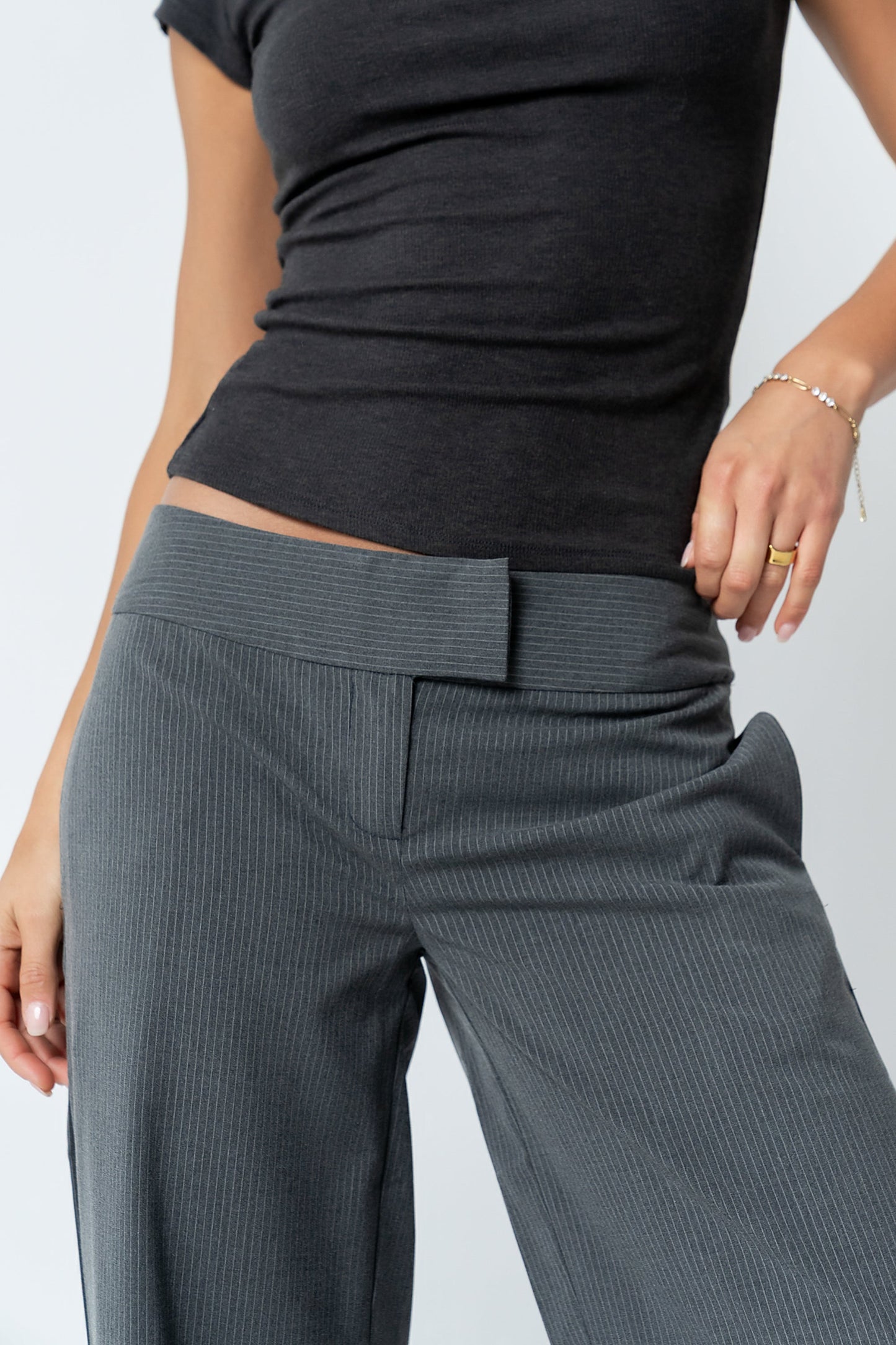 Gianna Pinstripe Trouser