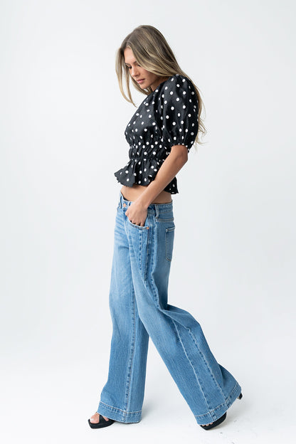 Eddie Wide Leg Jeans - FINAL SALE
