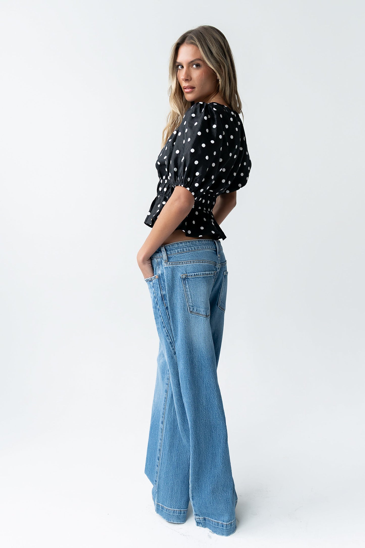 Eddie Wide Leg Jeans - FINAL SALE