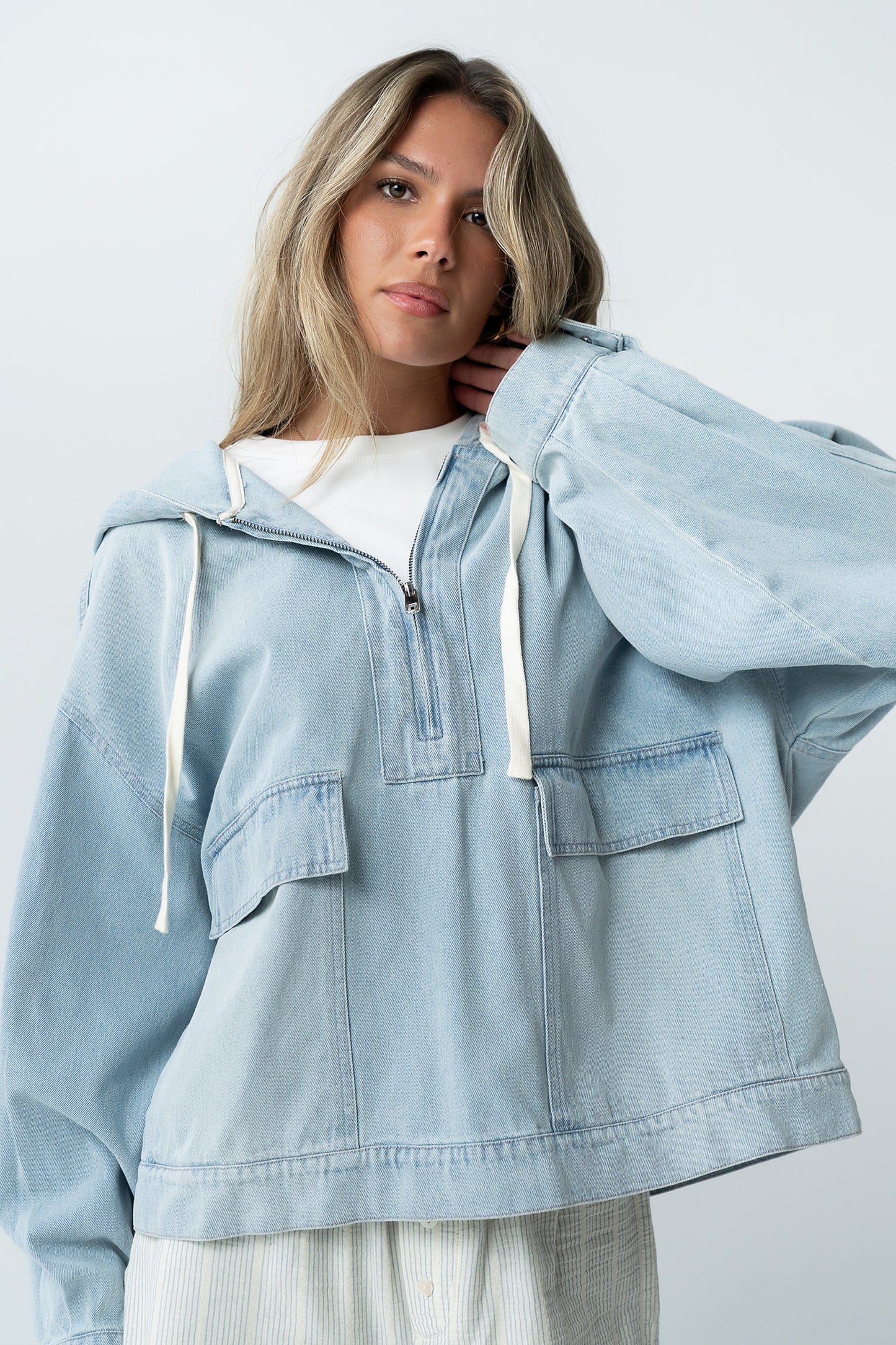 Giana Denim Pullover