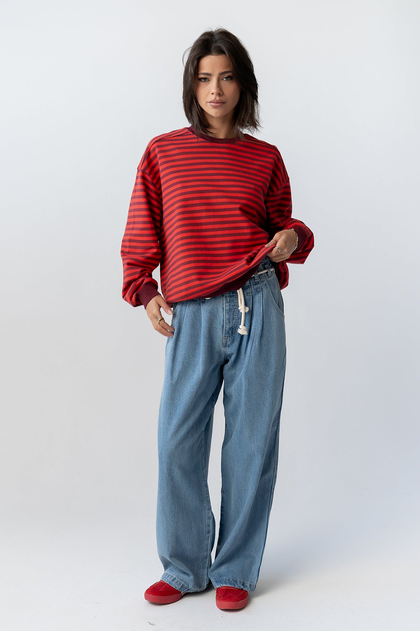 Holland Striped Sweatshirt